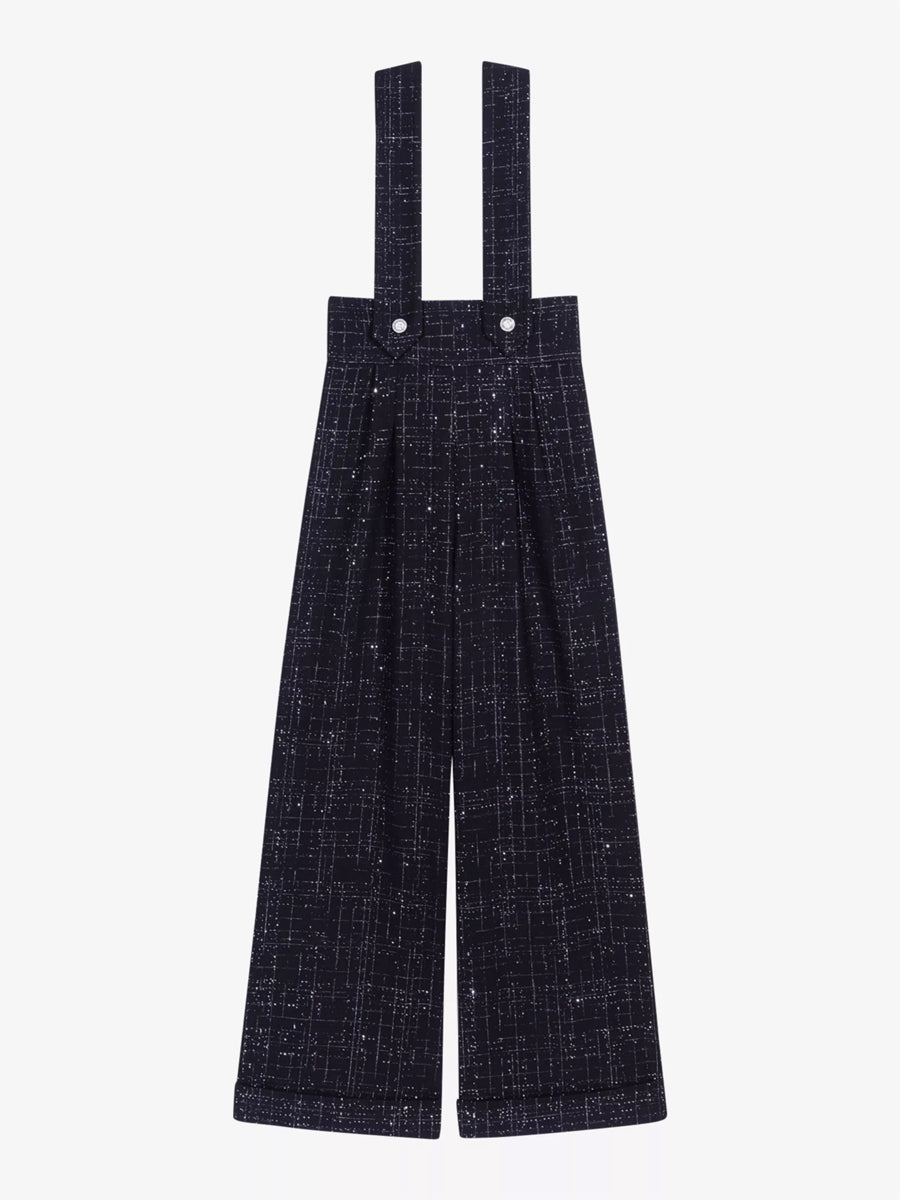 Fashion Wide-leg Woven Trousers