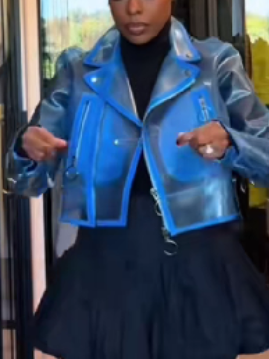 Transparent Short Jacket