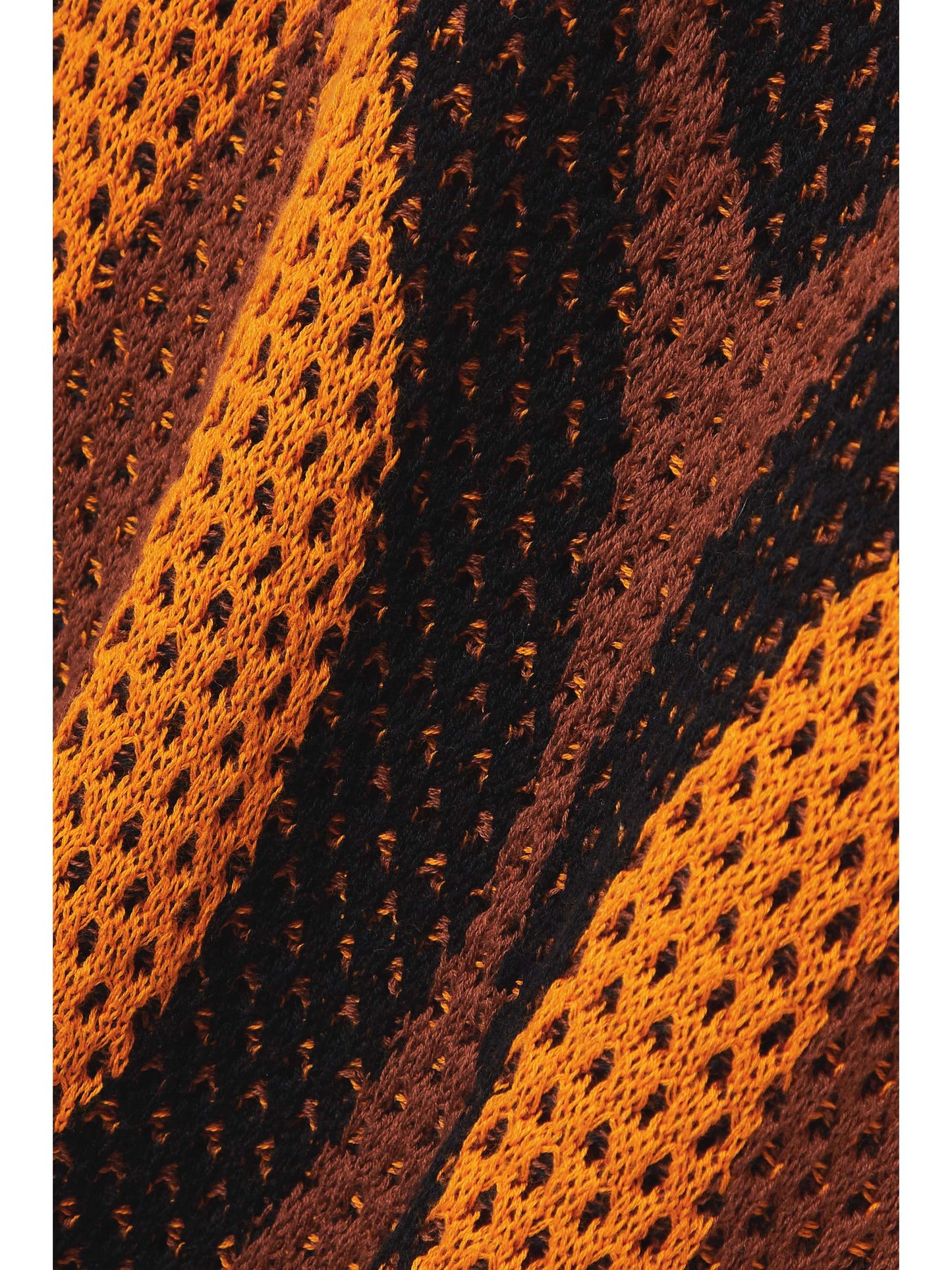 Cutout fringe knit maxi dress