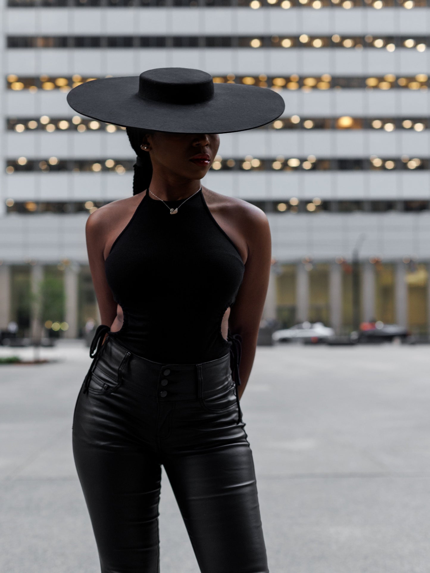 Classic Black Bowler Hat