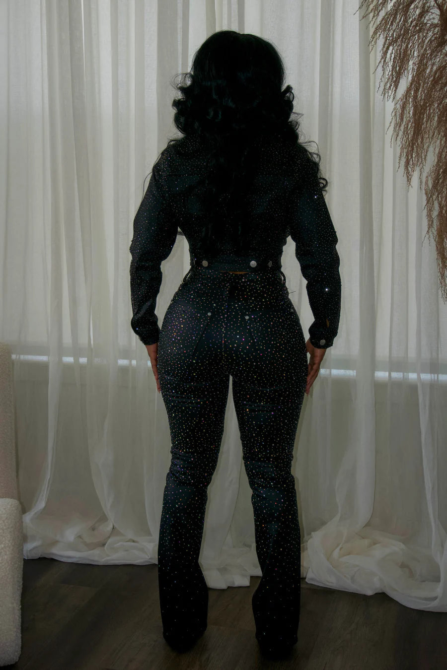 Colored Diamond Slim Jeans