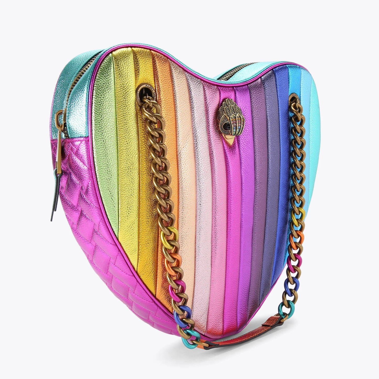 Large Colorful Heart-shaped Bag