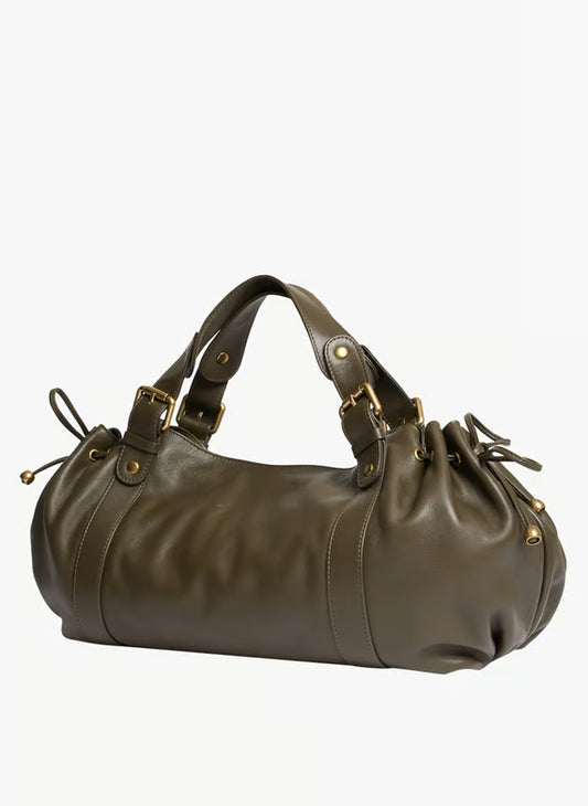 Large Capacity Green Handbag