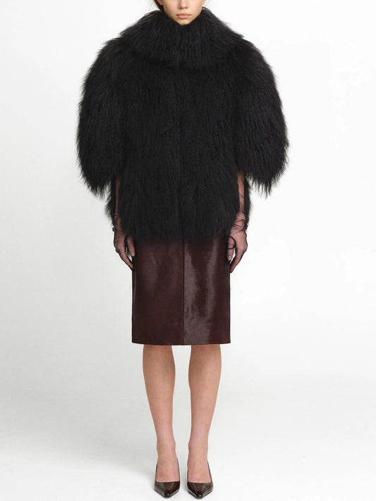 Black Fur Jacket