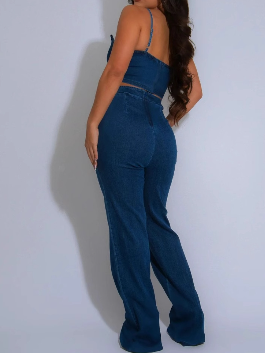 Gorgeous Denim Jeans Suit