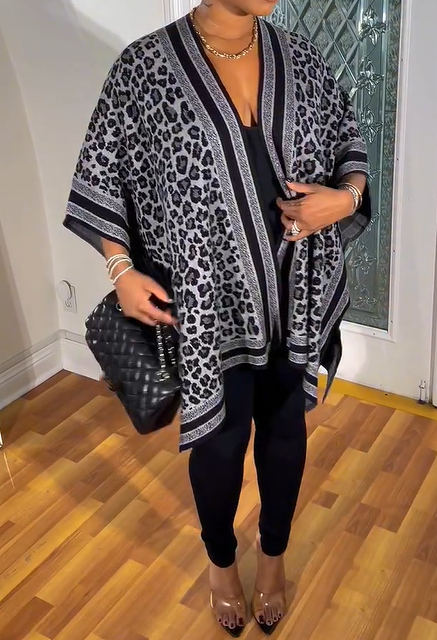 Comfy Leopard Cardigan