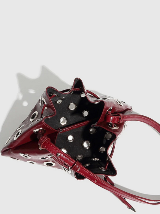 Women's Metal Eyelet Bag