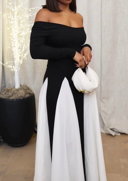 Chic Elegant Holiday Dress