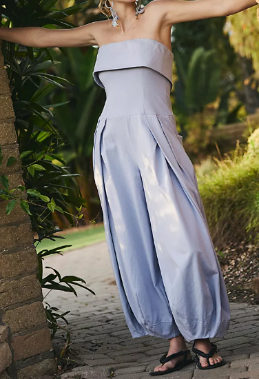 Chic Strapless Jumpsuit