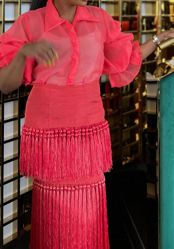 The Stunning Tassel Skirt