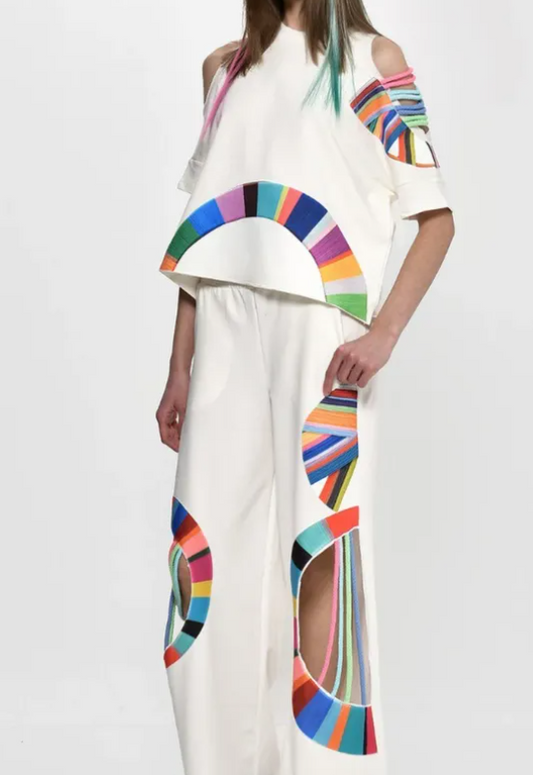 The Colorblock Stylish 2pc Set