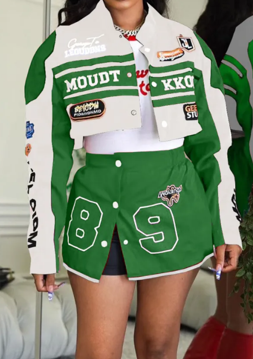 The Pop Leather Jacket