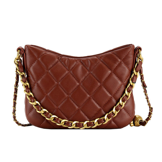 Soft leather hobo bag