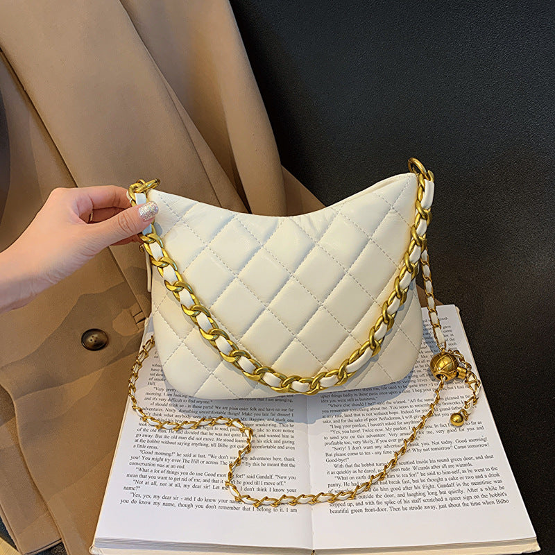 Soft leather hobo bag