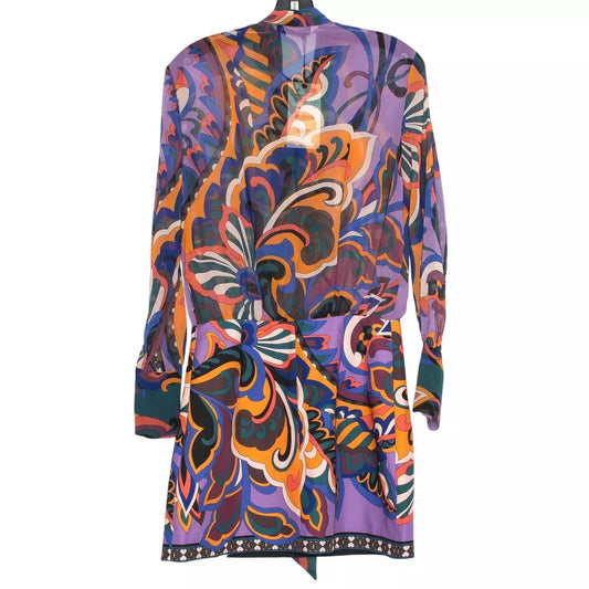 Psychedelic Bohemian Print Dress