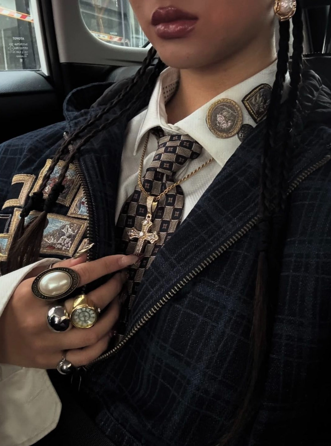 Designer Jacket With Special Print