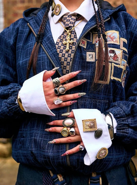 Designer Jacket With Special Print