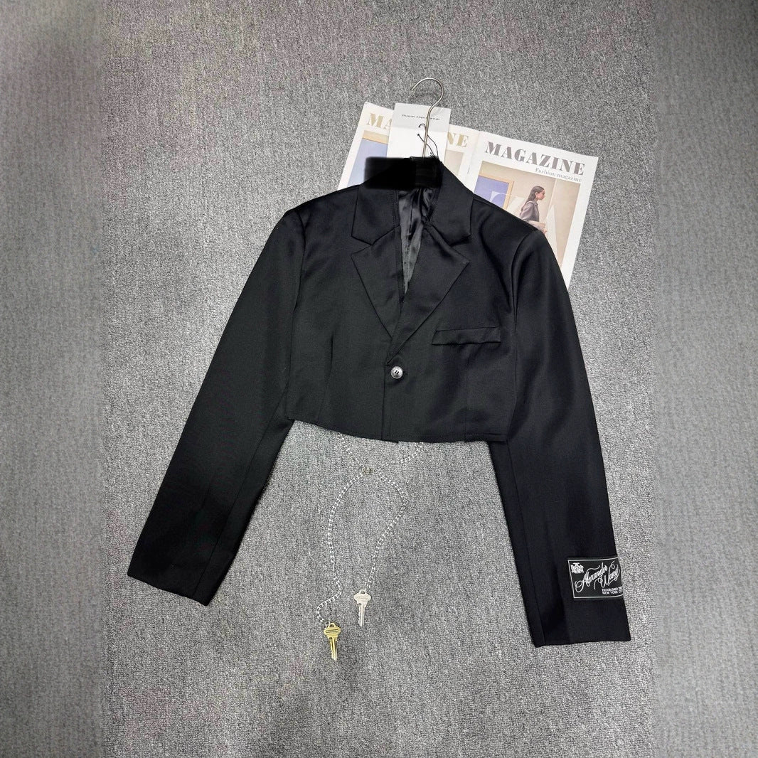 Short Y2K Uniform Suit