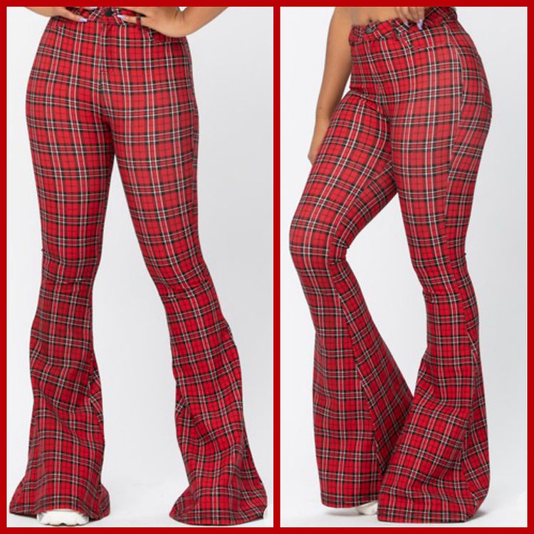 Retro Plaid Pants