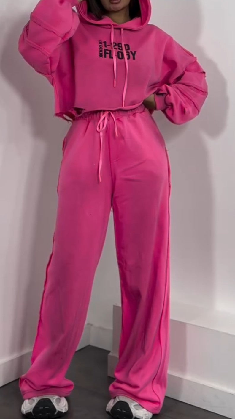 Letter Sports Suit Y2K