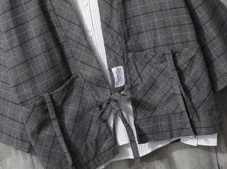 Plaid Hooded Shirt