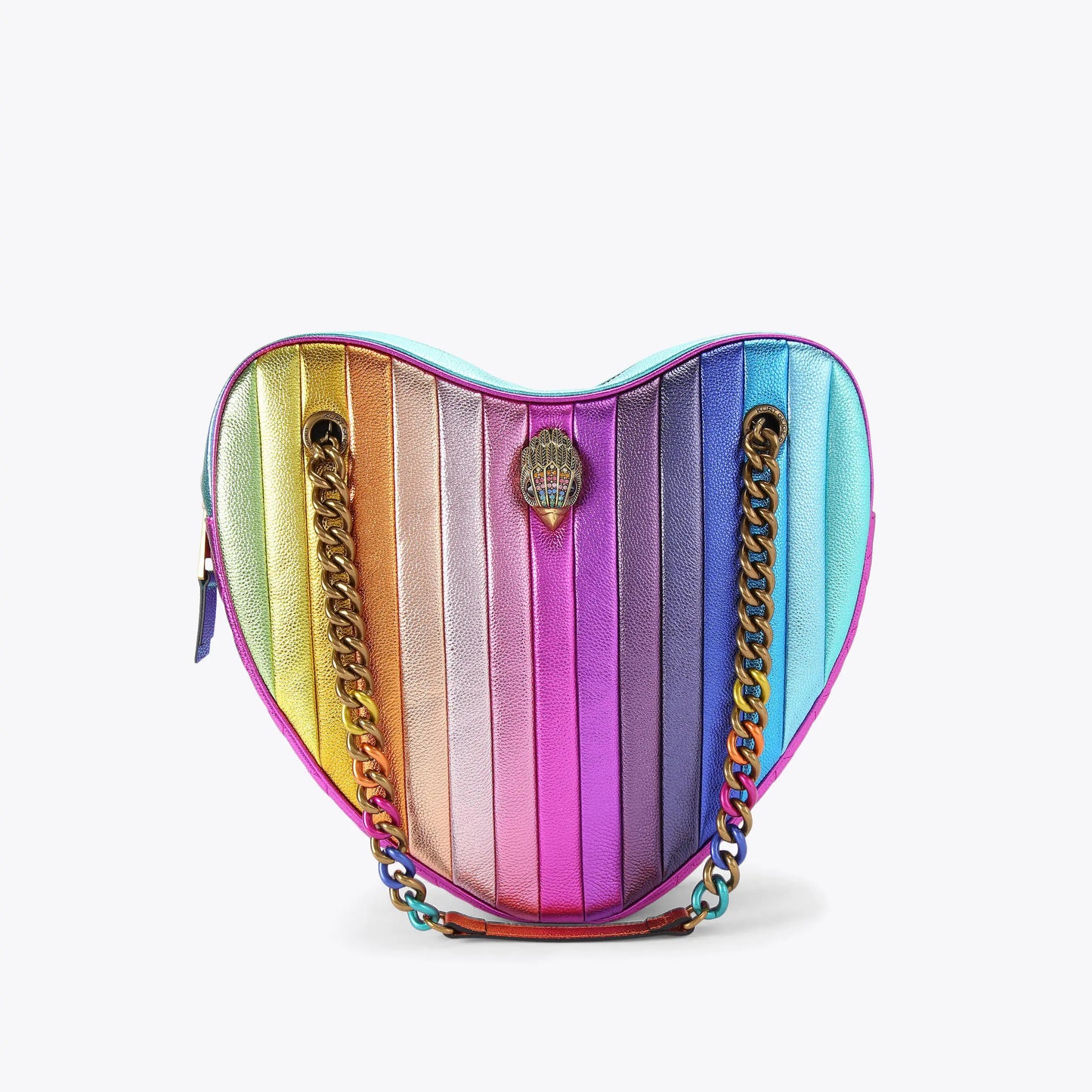 Large Colorful Heart-shaped Bag