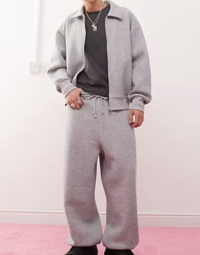 Gray Sports Suit Without Hat