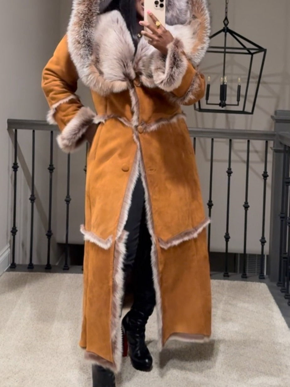 Thick Fur Collar And Eco-friendly Fur Design