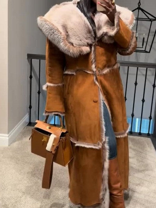 Thick Fur Collar And Eco-friendly Fur Design