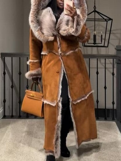 Thick Fur Collar And Eco-friendly Fur Design