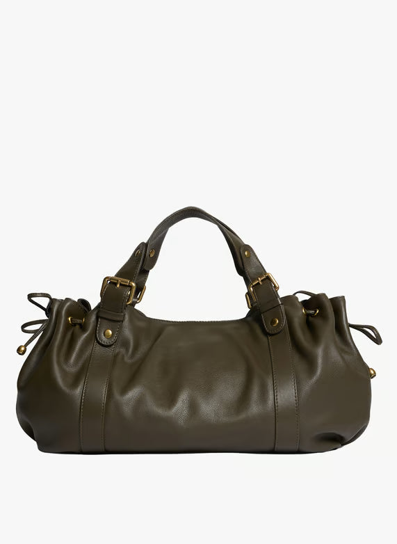 Large Capacity Green Handbag