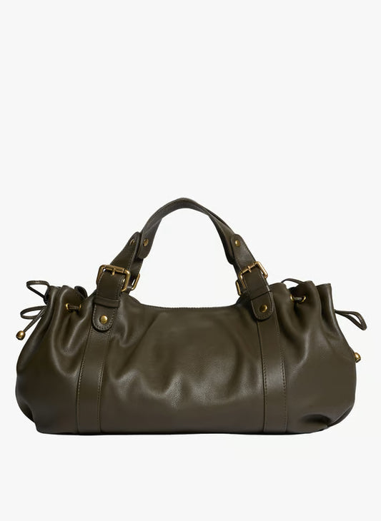 Large Capacity Green Handbag