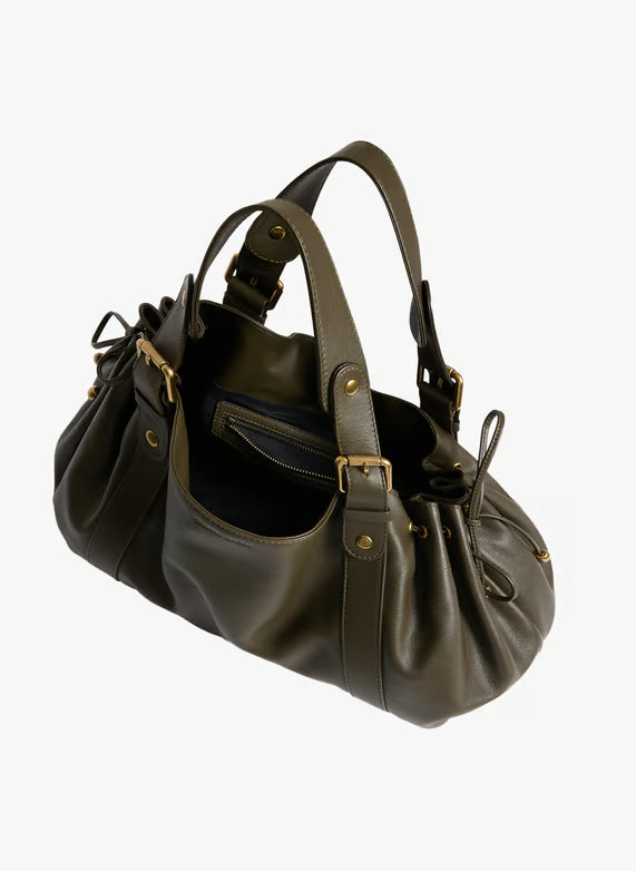 Large Capacity Green Handbag