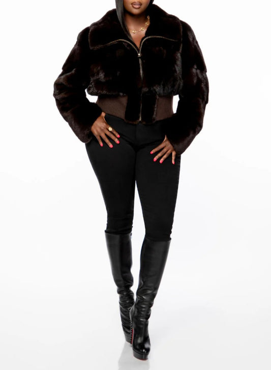Luxurious Fitted Fur Coat