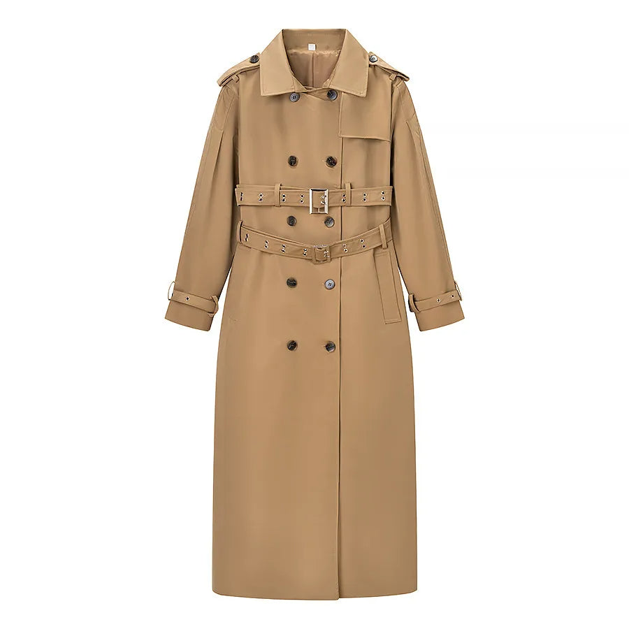 Bonded Cotton Trench Coat