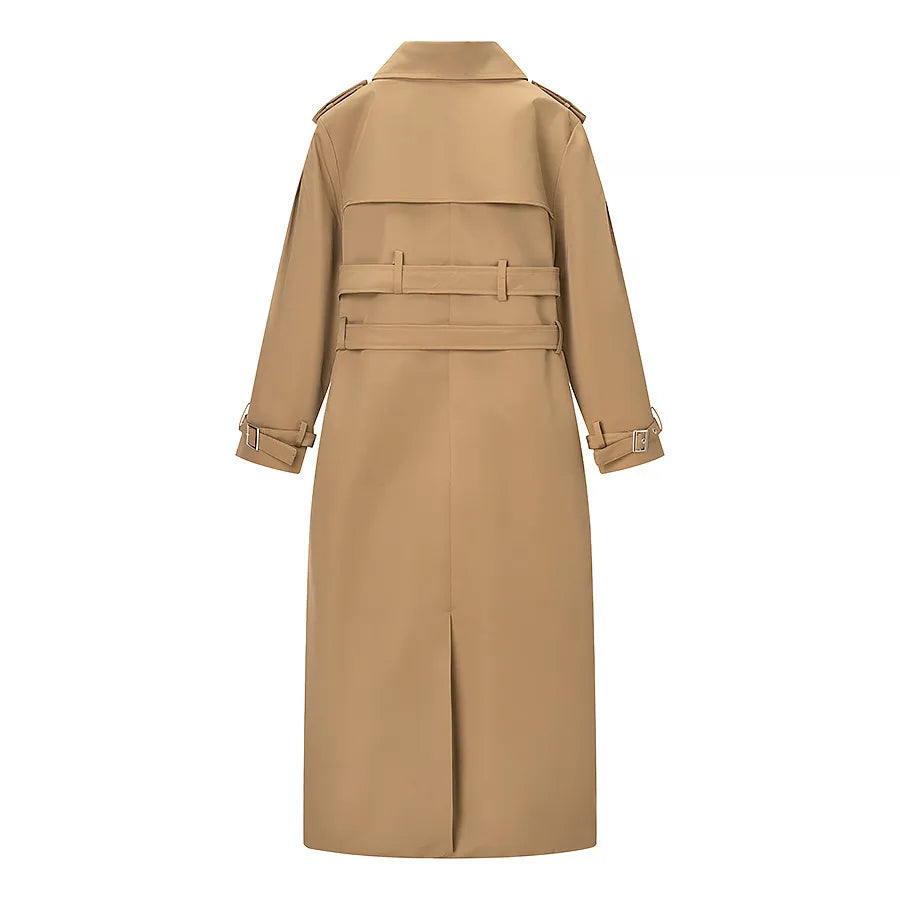 Bonded Cotton Trench Coat