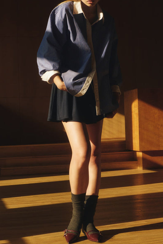 Oversized Poplin Shirt