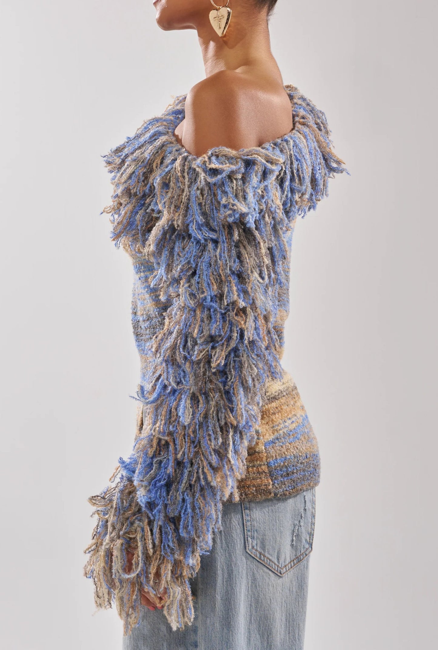 Chic Tassel Knit Sweater