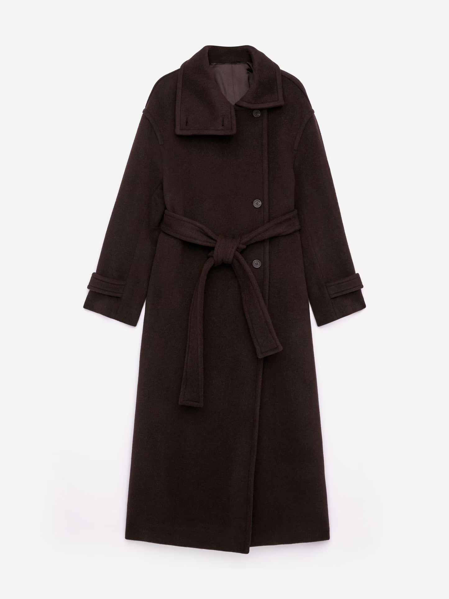 Oversized Wool Blend Coat（ Free shipping）