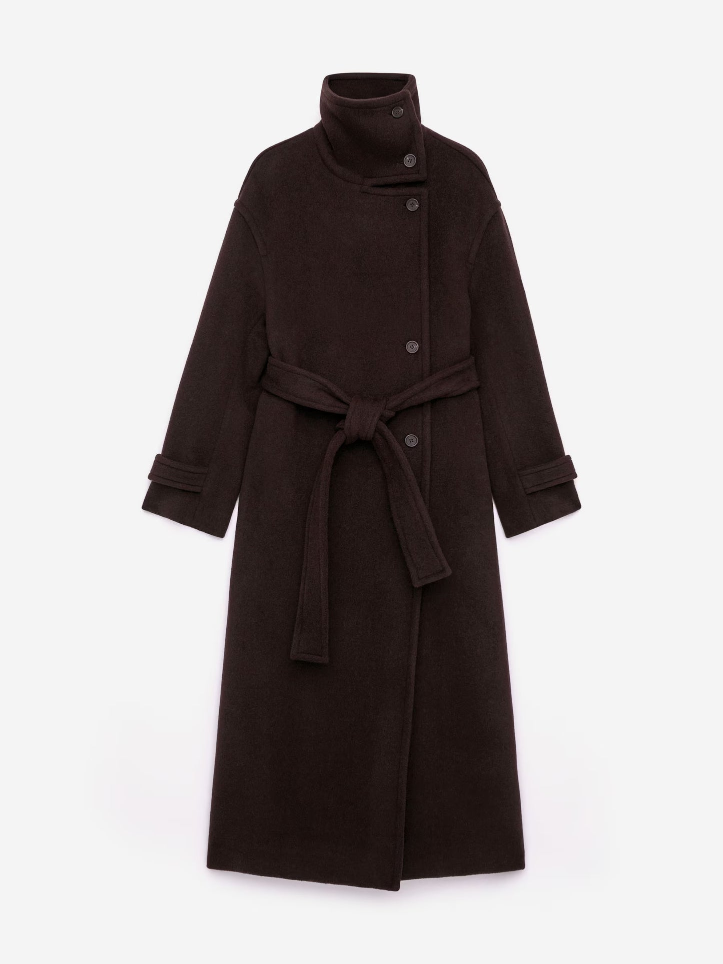Oversized Wool Blend Coat（ Free shipping）