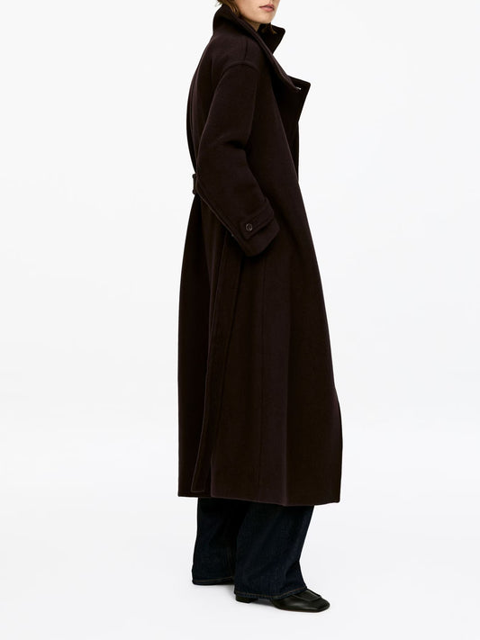 Oversized Wool Blend Coat（ Free shipping）