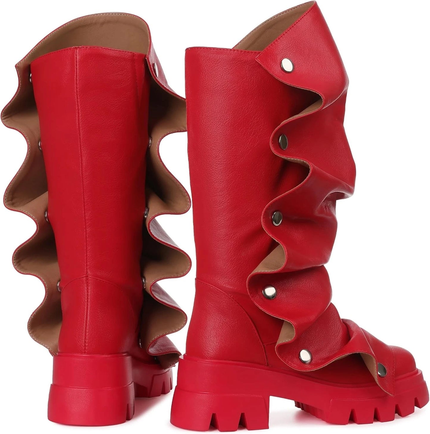 Women's Loose-fitting Foldable Knee-high Boots