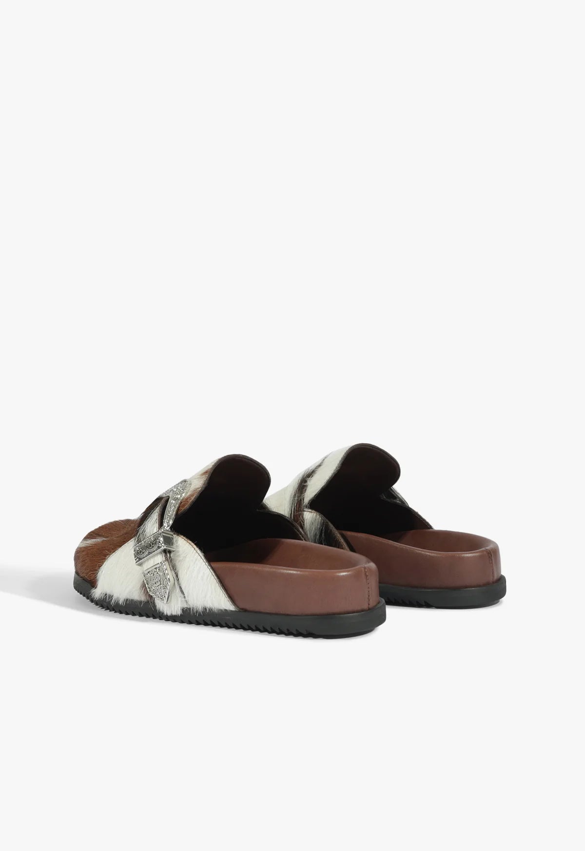 Grace Calf Hair Clog