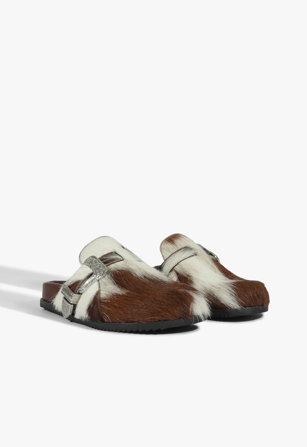 Grace Calf Hair Clog