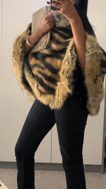 Leopard Print Luxury Shawl