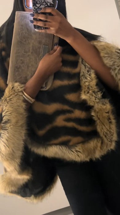 Leopard Print Luxury Shawl