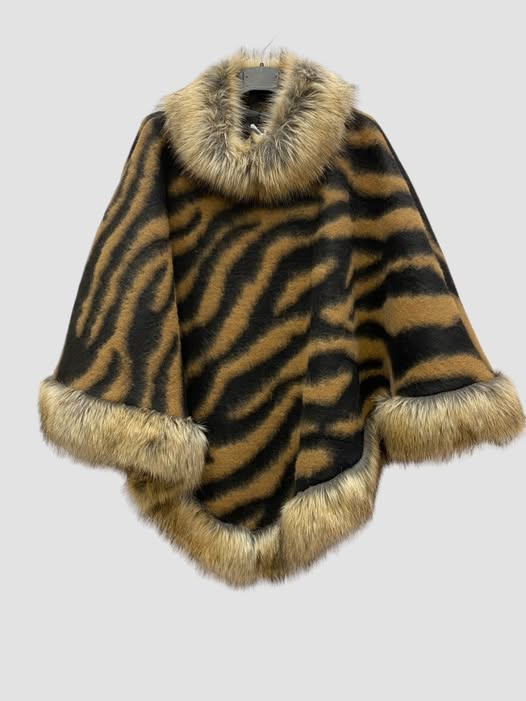 Leopard Print Luxury Shawl