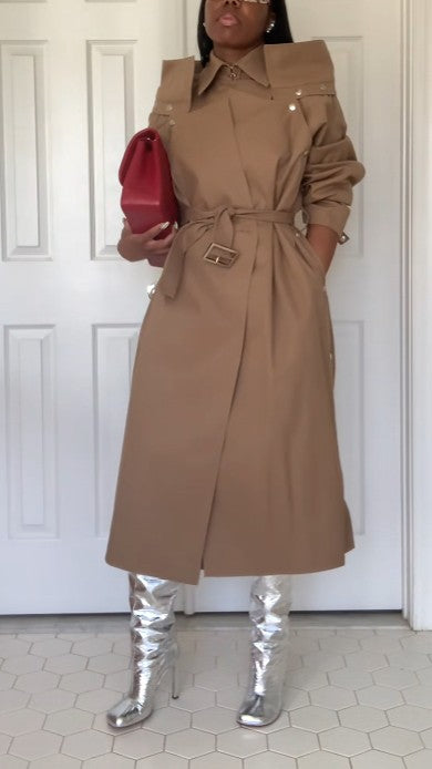 Stylish And Casual Trench Coat