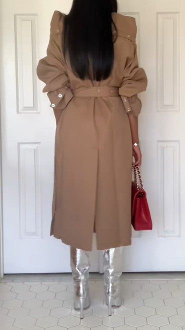 Stylish And Casual Trench Coat