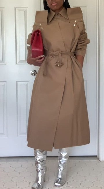 Stylish And Casual Trench Coat
